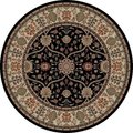 Concord Global Trading Concord Global 49030 5 ft. 3 in. Jewel Voysey - Round; Black 49030
